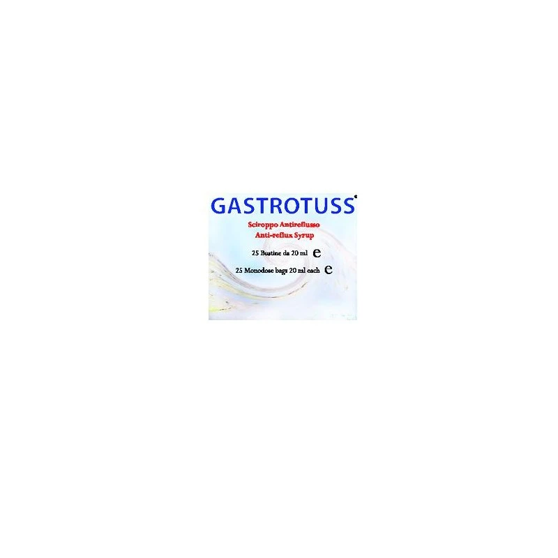 D. M. G. Italia Gastrotuss Sciroppo Antireflusso 25 Bustine Monodose 20 Ml 1 D. M. G. Italia Gastrotuss Sciroppo Antireflusso 25 Bustine Monodose 20 Ml