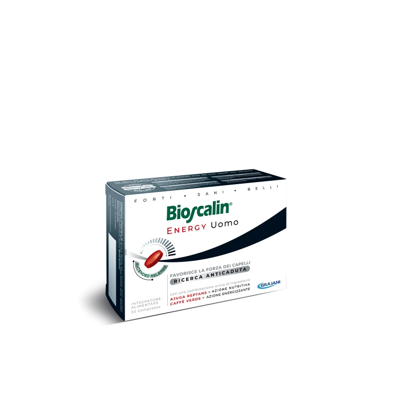 Bioscalin Energy Integratore Per Capelli Uomo - 30 Compresse 1 Bioscalin Energy Integratore Per Capelli Uomo - 30 Compresse