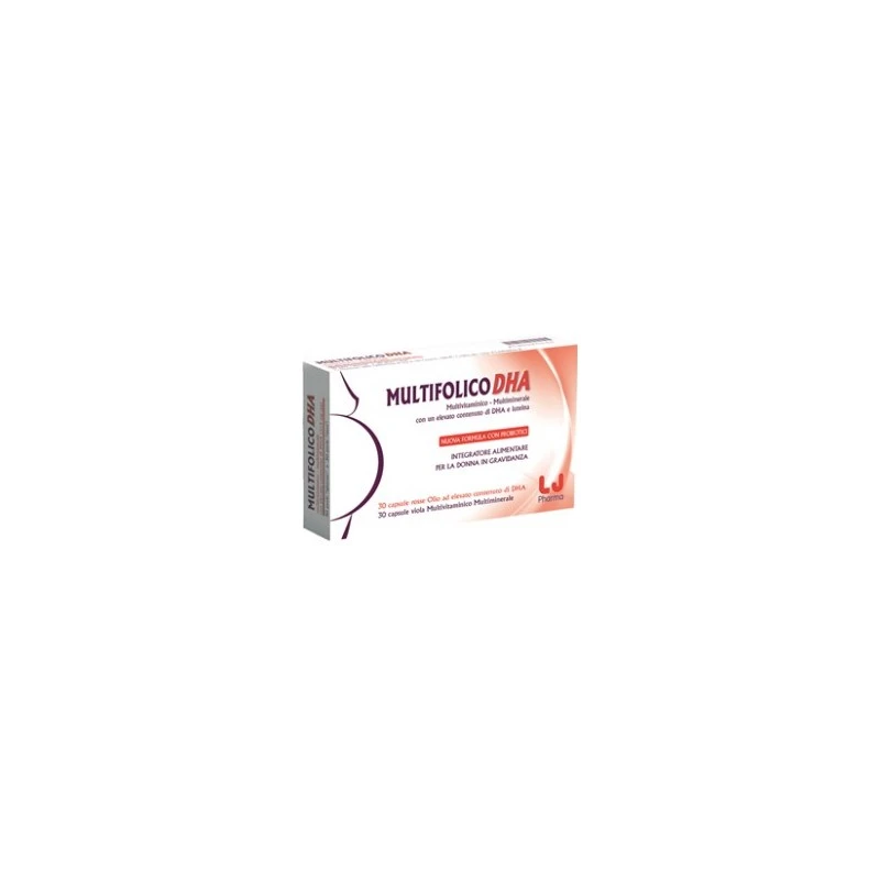 Lj Pharma Multifolico Dha 60 Capsule 1 Lj Pharma Multifolico Dha 60 Capsule
